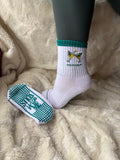 Grip it & Sip it Martini Grip socks